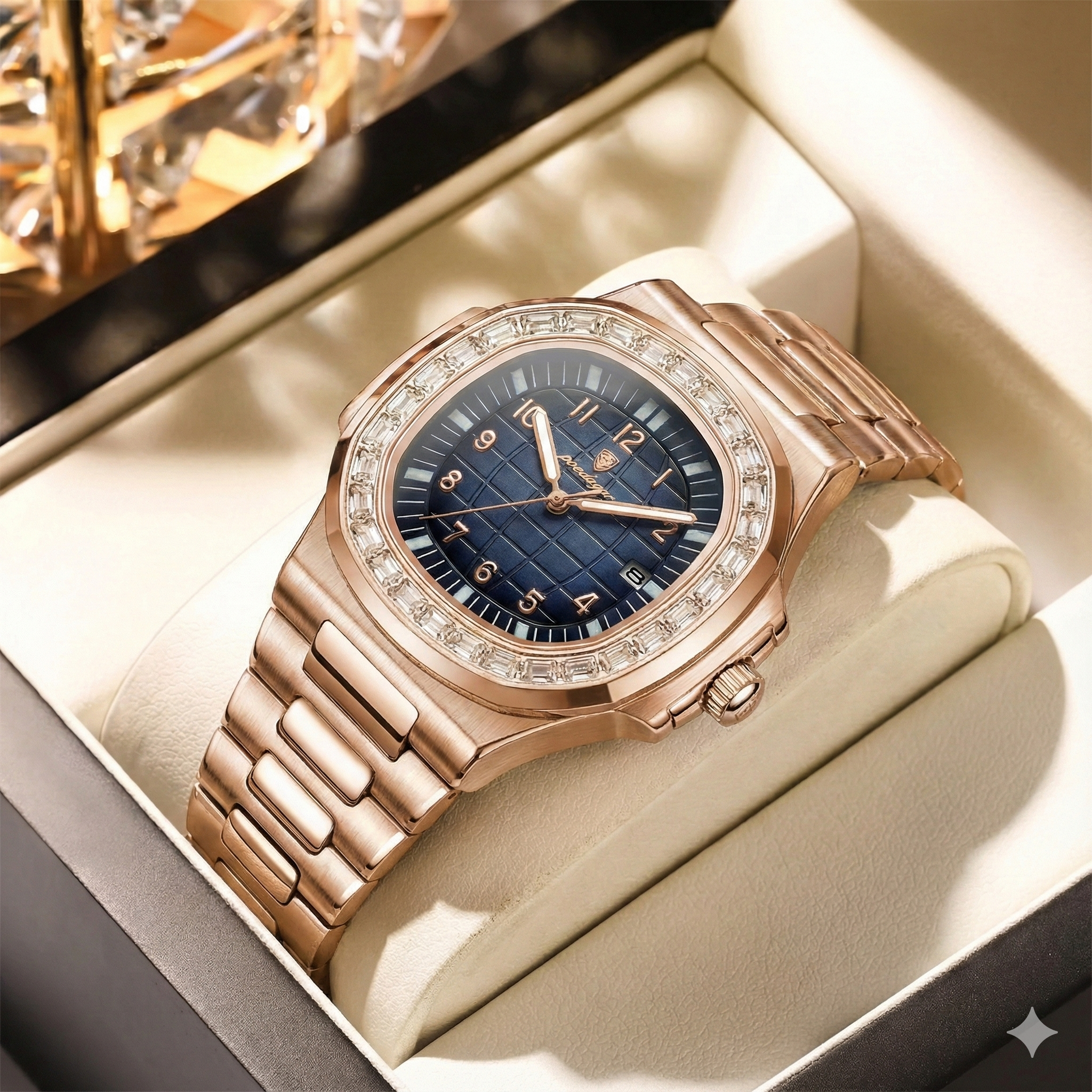 Men's 100M Waterproof Watch | Japanese Quartz Nautilus