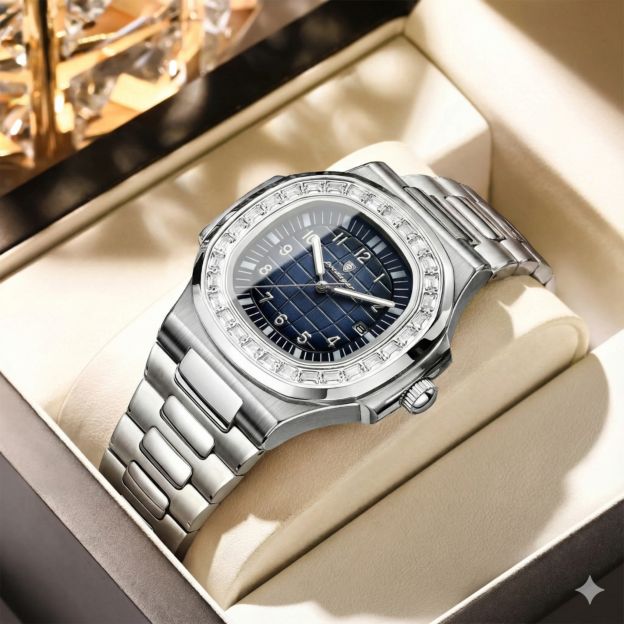 Men's 100M Waterproof Watch | Japanese Quartz Nautilus