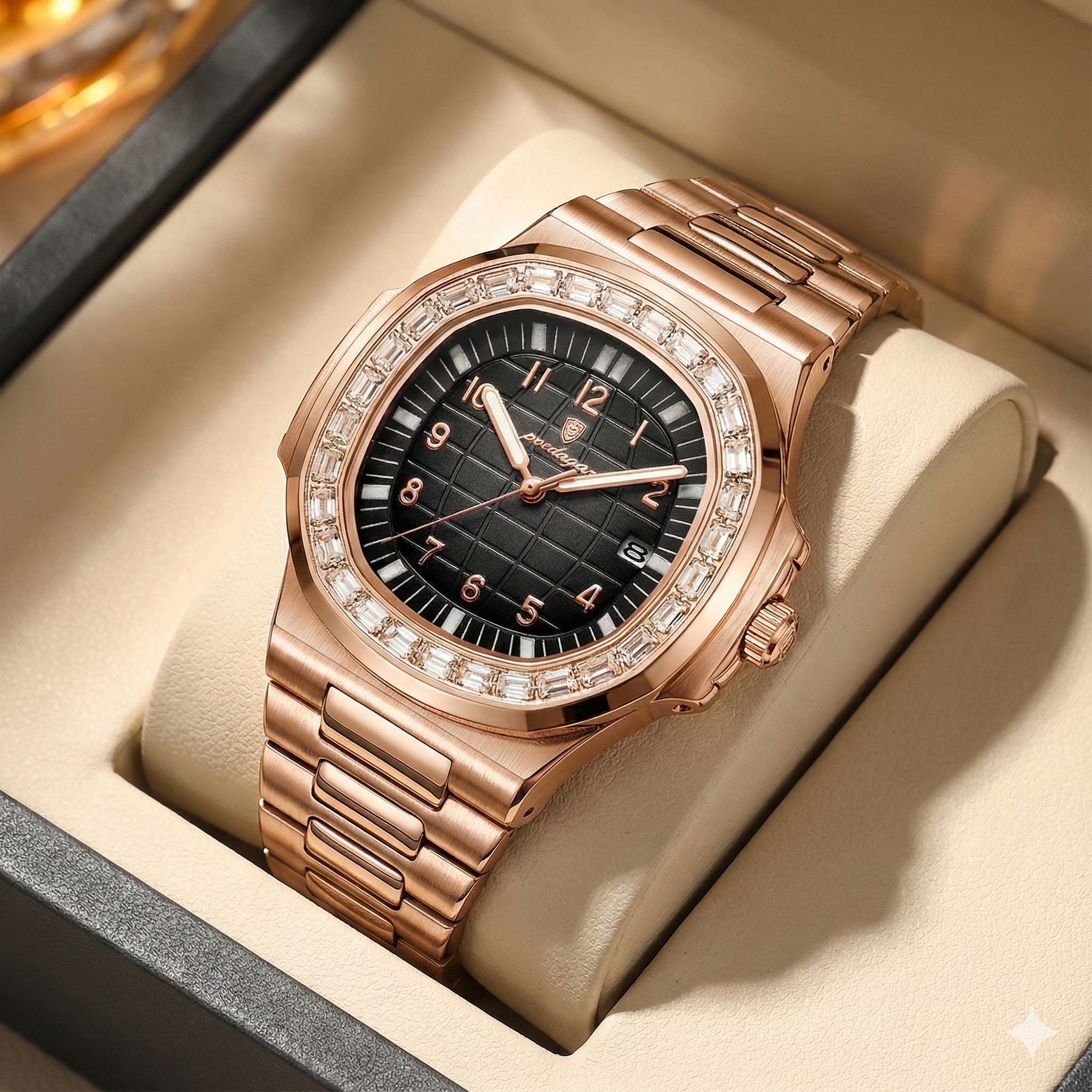 Men's 100M Waterproof Watch | Japanese Quartz Nautilus