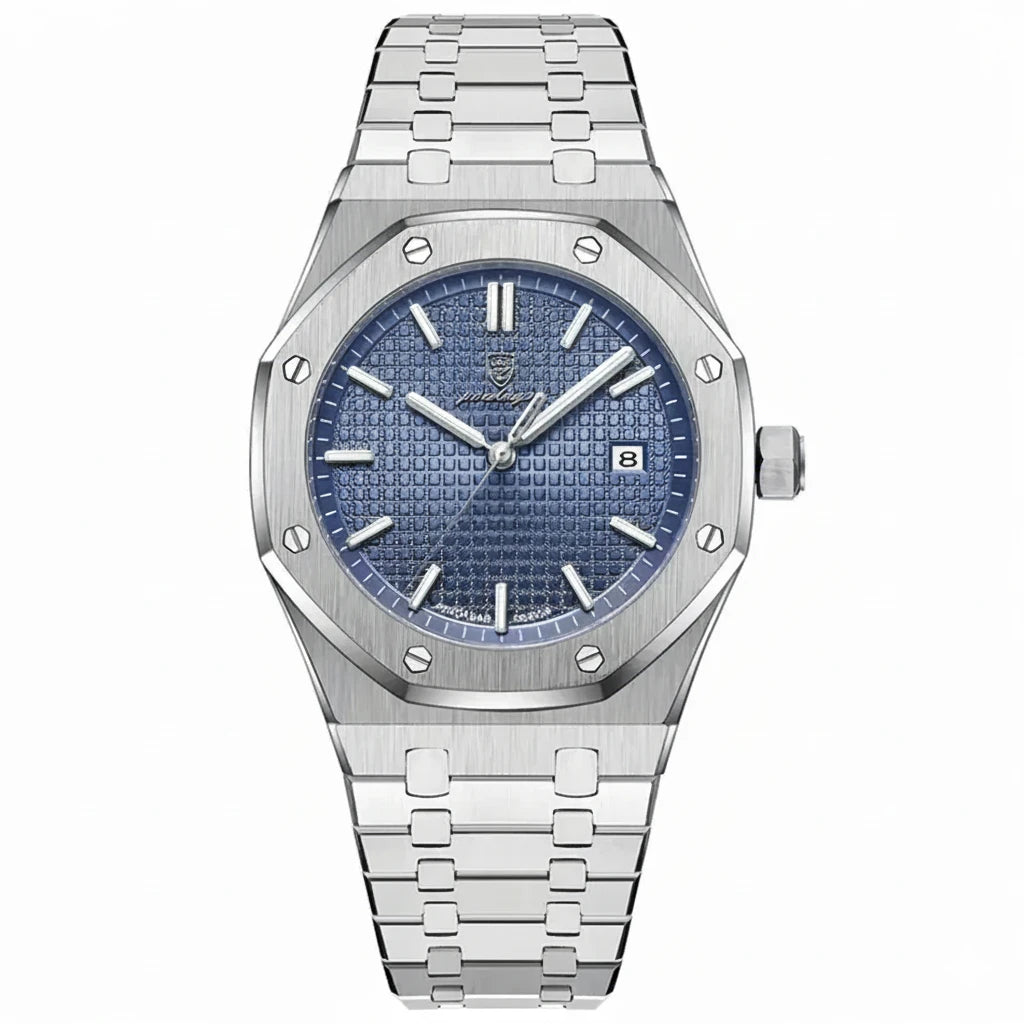 Men's Luxury Chronograph Watch | 24-Hour Dial & Date Display