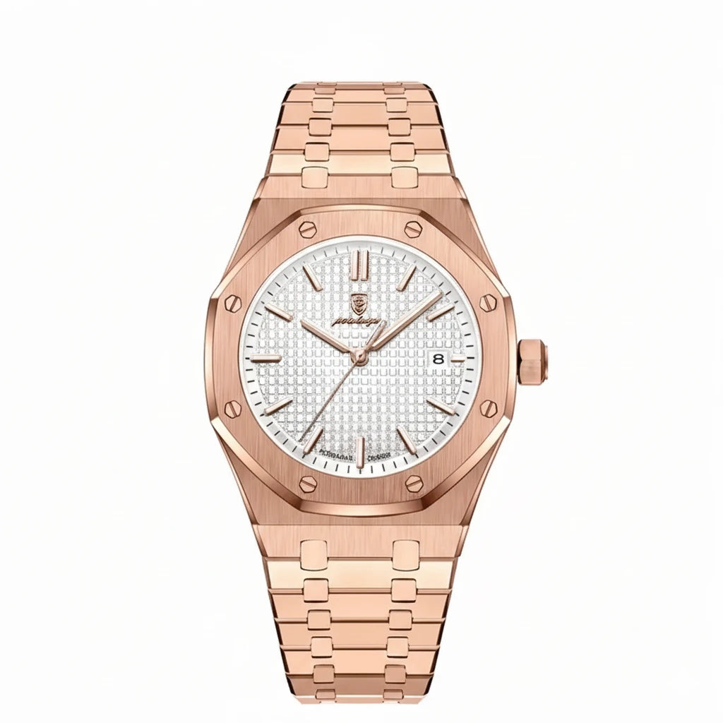 Men's Luxury Chronograph Watch | 24-Hour Dial & Date Display